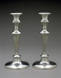 Paar Kerzenhalter, ca. 1842-1847