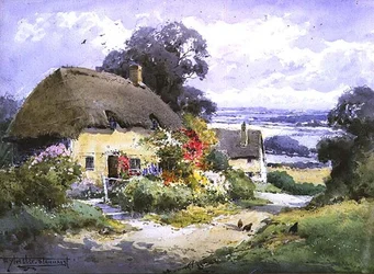 Eine Gasse in Surrey