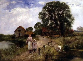 Der Weg am Fluss