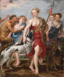 Diana und ihre Nymphen auf der Jagd