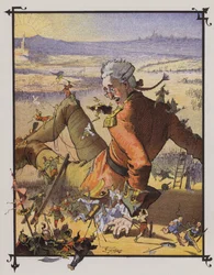 Gulliver in Lilliput