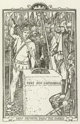 Wie Arthur das Schwert zog