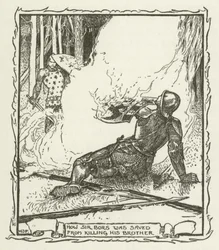 Wie Sir Bors davor bewahrt wurde, seinen Bruder zu töten