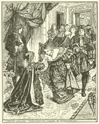 Marie Louise empfängt Beileidsbesuche