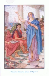 Synesius besucht die Vorlesungen von Hypatia, 1912