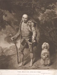 Der Bettler und sein Hund