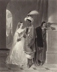 Othello und Desdemona