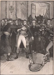 Napoleons Handstreich: Szene in der Halle der Alten AD 1799