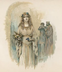 Ophelia aus Hamlet