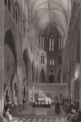 Weihe von Kolonialbischöfen in der Westminster Abbey, London