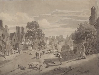 Hauptstraße in Bushey, Hertfordshire