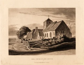 Kirche und Haus von Ore