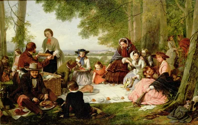 Ein Picknick, 1857
