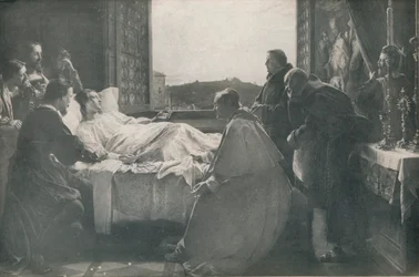 Die letzten Momente von Raffael, 1866, 1917