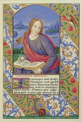 Porträt von St. John, aus 