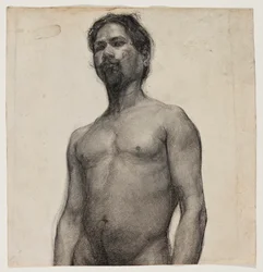 Studie eines schwarzen Mannes, ca. 1891