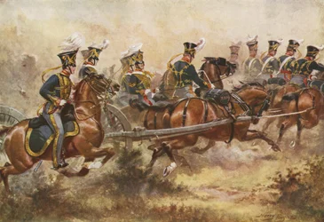 Königliche Pferdeartillerie, ca. 1832