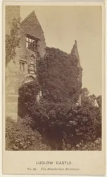 Ludlow Castle. Die elisabethanischen Gebäude.