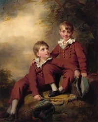 Die Binning-Kinder, wahrscheinlich um 1811