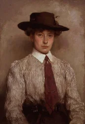 Porträt von Mrs. Hamilton