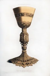 Becher, spätes 15. Jahrhundert, 1843