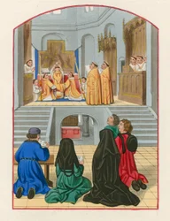 Erhebung der Hostie, ca. 1500