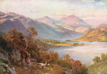 Kopf des Loch Lomand, Blick auf Glen Falloch, Perthshire