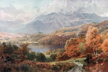Loch Achray und Ben Venue, Perthshire