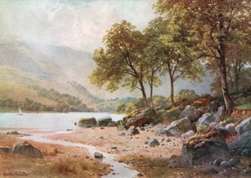 In der Nähe von Ardlui, Loch Lomond, Dumbartonshire