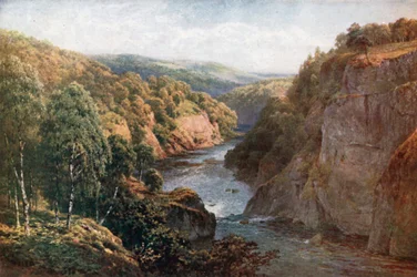 Der Fluss Glass bei Beauty, Inverness-Shire