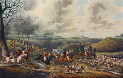 Jagd auf das Reh: Volle Jagd, ca. 1800, 1922