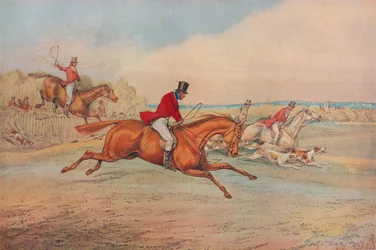 Full Cry, um 1820
