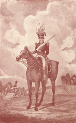 Offizier, Fußartillerie, ca. 1825, 1909