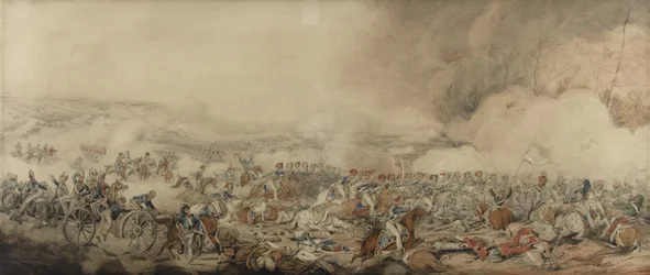 Die Schlacht von Waterloo, 18. Juni 1815