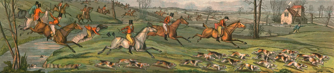 Die Jagd - Volle Jagd, 1820, 1890
