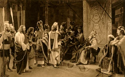 Jesus vor Herodes, 1922