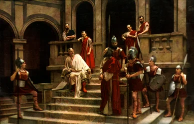 Jesus vor Pilatus, 1922