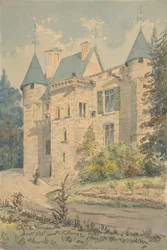 Schloss Vouzan, 1888