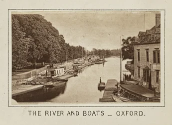 Der Fluss und Boote - Oxford
