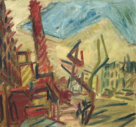 Baum in Mornington Crescent