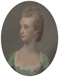 Porträt einer jungen Frau, möglicherweise Miss Nettlethorpe