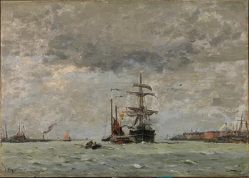 Eingang zum Hafen