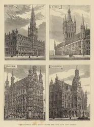 Vier flämische Rathäuser, Hinweise für unsere neuen Gerichte