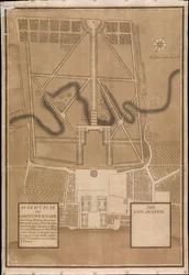 Genauer Plan des Greenwich Parks, ca. 1700
