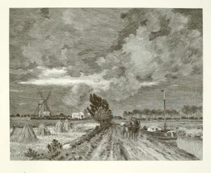 Nahender Sturm (Kanal St. Omer)