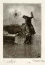 Sie war still