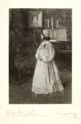 Die Tochter des Künstlers Alice
