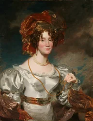 Regency-Dame, 1828