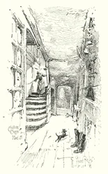 Cheshire Cheese, Fleet Street, London