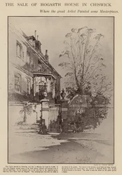Ehemaliges Haus von William Hogarth, Chiswick, London